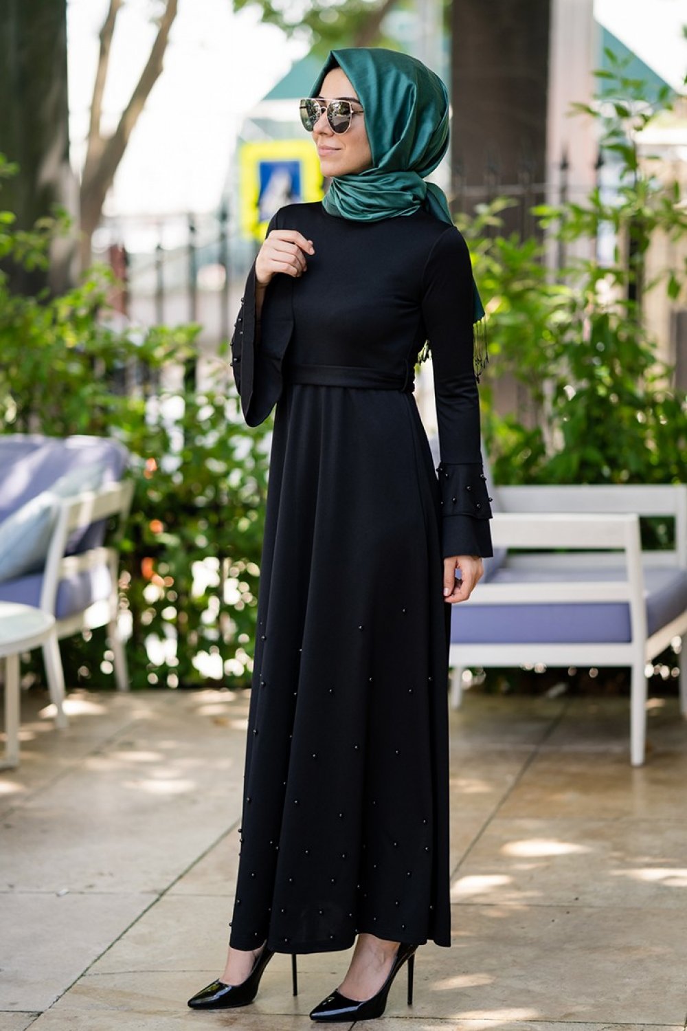 Robe Hijab Noir